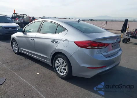 2017 Hyundai Elantra Se from USA, damaged, VIN 5NPD74LF4HH211981